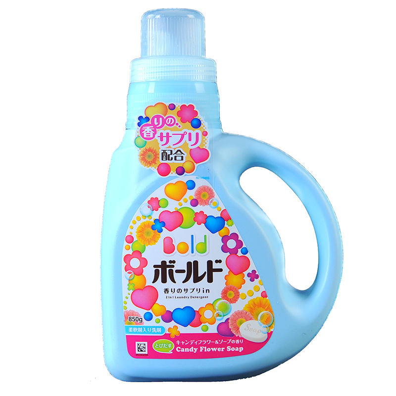 日本原装P&G花果香洗衣液*含天然柔顺剂*不含荧光剂*850ml瓶装