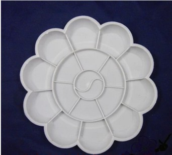 Heat-shaped disc Palette Pizza Disc Palette 14CM (medium) fine arts articles