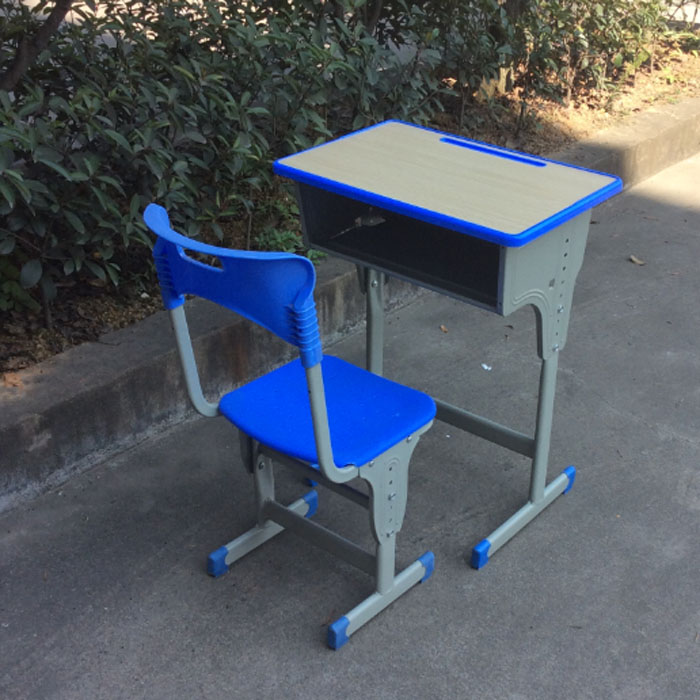 Lift desks and chairs Factory direct single desks Primary school students training courses tables and chairs Tutoring class tables and chairs