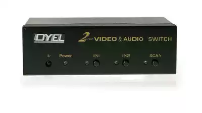 OYEL VGA switch VGA audio and video switch 2 ports with remote control display switch 2 in 1 out