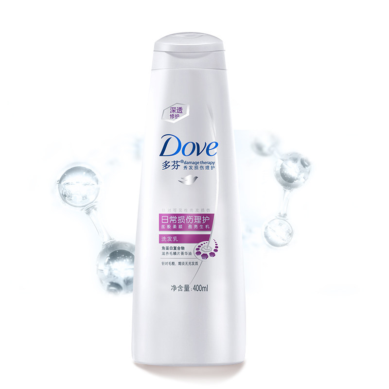 【天猫超市】 Dove/多芬日常损伤理护洗发乳400ml 新老包装随机发