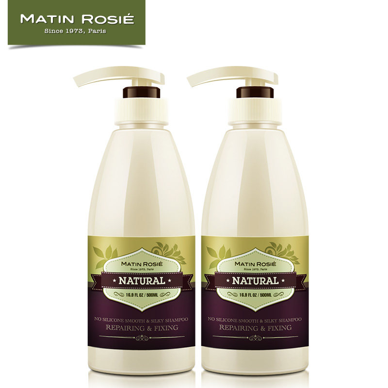 柔顺滋润修复修复洗发露洗发水套装（洗护二合一）500mlx2瓶