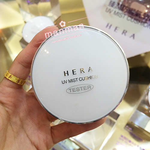 包邮韩国HERA赫拉气垫粉饼粉底液BB霜送替换芯遮盖瑕疵