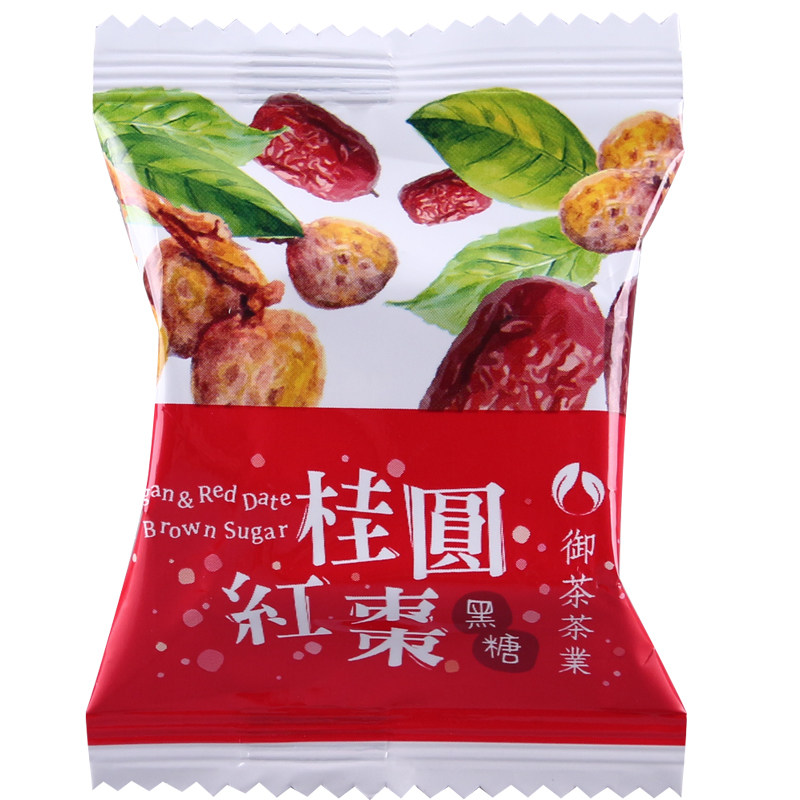【天猫超市】台湾进口   御茶茶业桂圆紅枣黑糖20g  进口黑糖
