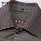 Middle-aged and elderly men's thin winter coats, grandpa autumn and winter cotton coats, daddy clothes, middle-aged men's lapel cotton coats