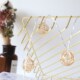 Hollow diamond LED small lights flashing string lights ins same style room layout bedroom decoration girly bedroom
