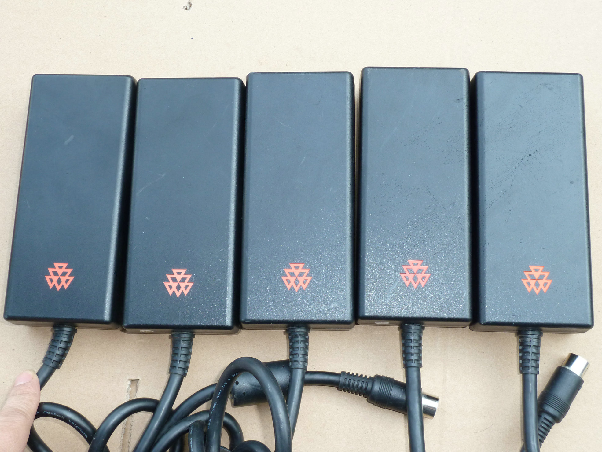 Original POLYCOM Power Supply Delta ADP-62AB 12.2V 3.5V Round Mouth 6 Pins