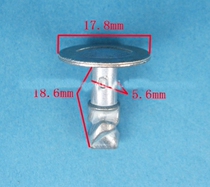 Passat B5 new collar A6 A6L engine lower guard plate aluminum nail clip clip 0880