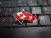 2010 Vancouver Winter Olympics badge Canadian Olympic Committee badge Canadian NOC badge