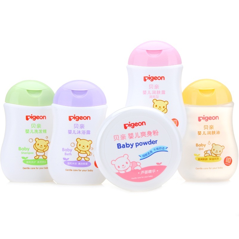 贝亲新生儿清洁护肤礼盒/洗护礼盒5件套 送礼必备 IA119正品发票