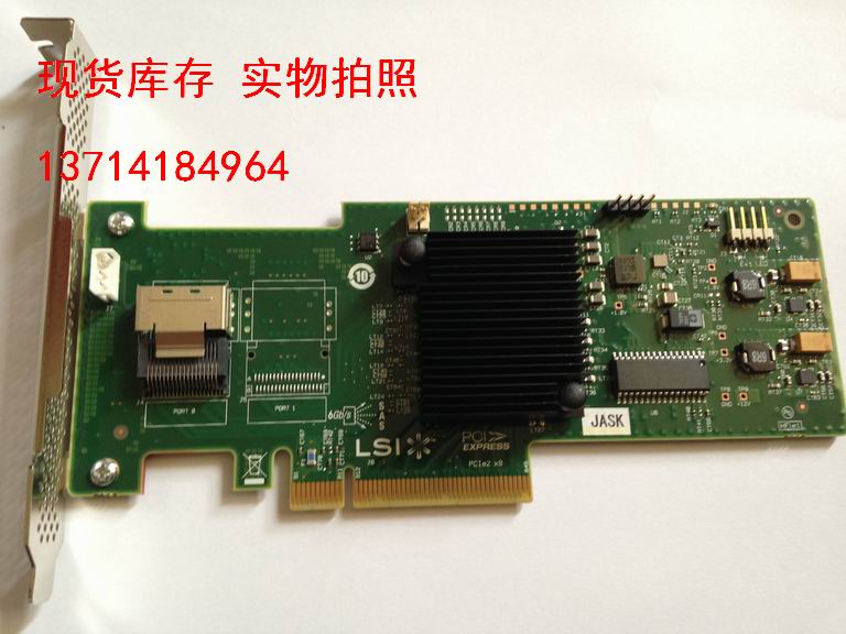 Original LSI 9240-4I RAID5 4T 4T disc SATA3 SAS Augaugmented card LSI 9211-8I