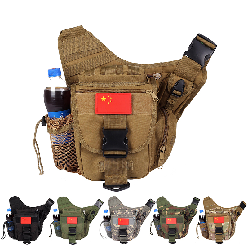 Outdoor super mobile saddle bag Saddle bag Crossbody bag Photography bag Men's and women's shoulder bag Military fan bag SLR camera bag