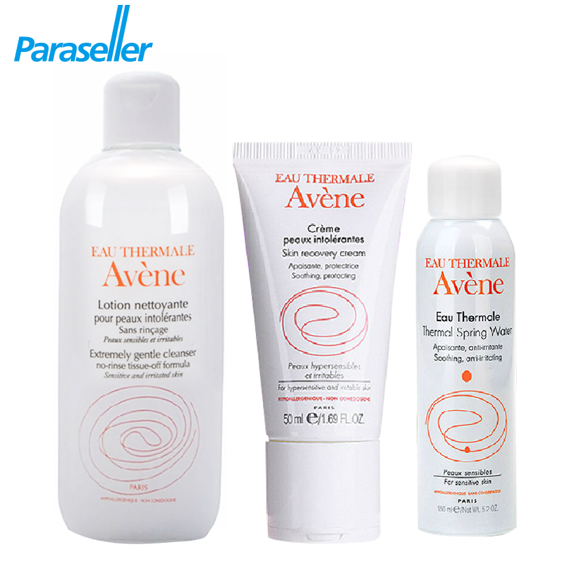 Avene/雅漾修护敏感保湿三件套 修复敏感肌肤补水保湿滋润