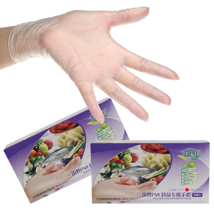 Disposable pvc Home Protection Kitchen Food Grade Dishwashing Household Labor Protection Thickened Skin Care Waterproof Oil-proof Gloves