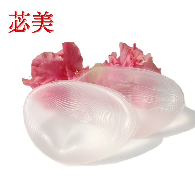 Silicone Breast Padded Wedding Veil Bikini Use Thickened Swimsuit Crystal Chest Cushion Fake Chest