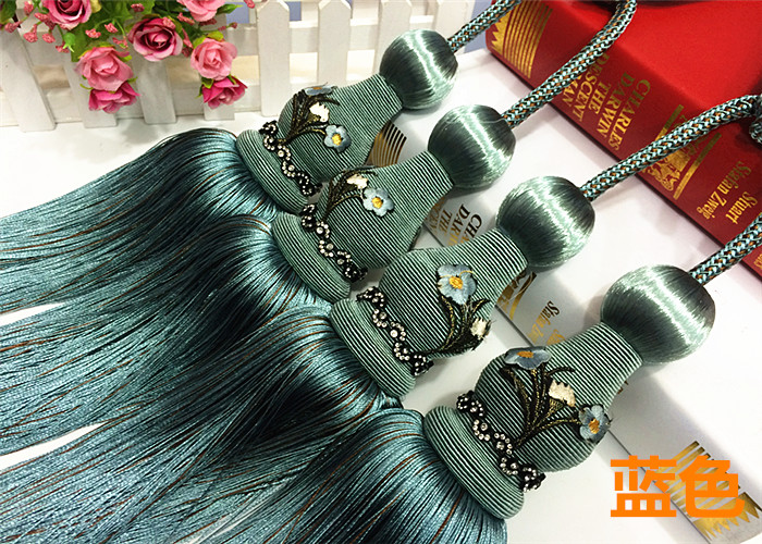 Curtains hang ball curtain buckle curtain strapped European - style flow ball curtain accessories accessories decker ball