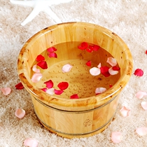 Jiaxi wooden bucket bath foot bucket 2 with massage cedar wood bath foot wash bucket on sale