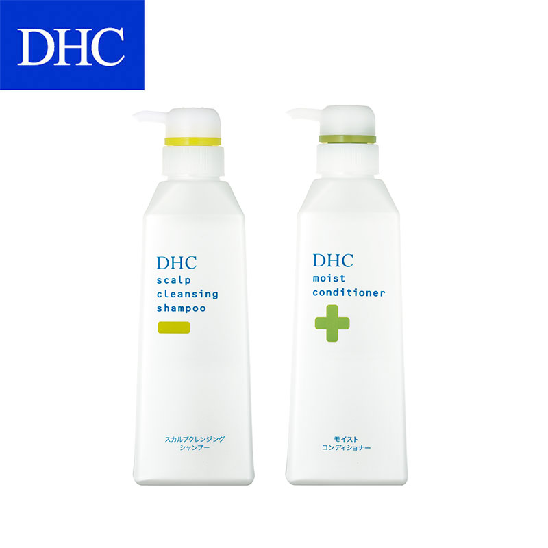 DHC头皮洁净组合 洗发液550mL+深层滋养护发乳550mL