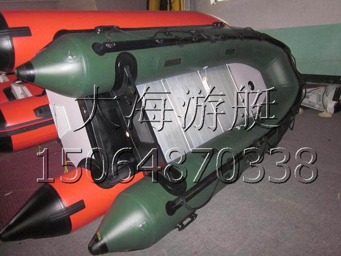 Manufacturer direct sales thickening floor rubber boat inflatable fishing boat kayaking boat aluminum alloy floor