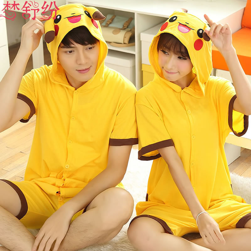 Pyjama mixte en Coton à manche courte - Ref 3005950 Image 1