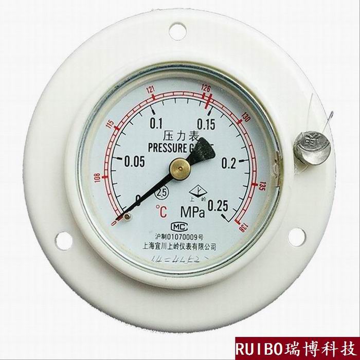 三申蒸汽灭菌器压力表/高压消毒锅配件/0.25Mpa宜川上岭双显示