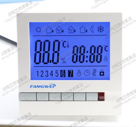 Water Mining Warm Temperature Controller Water Ground Warm Liquid Crystal Temperature Controller Diversity Sprinkler Control Temperature Switch