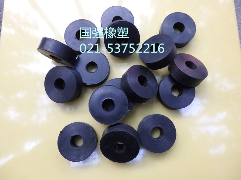 Oil-resistant rubber flange gasket Seal Compression damping elastic gasket Folding inner diameter 10mm Outer 30mm thick 10mm