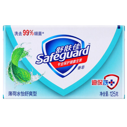 舒肤佳薄荷冰怡舒爽型香皂125克
