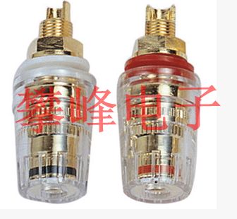 Crystal TRANSPARENT TERMINAL 45MM LONG M8 ALL COPPER TERMINAL D-SUB CONNECTOR