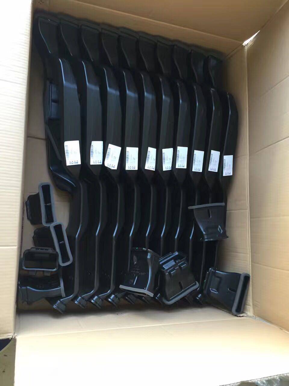 Audi A4L Q5 A3 rear air outlet air duct rear row modification real air outlet installation of air duct