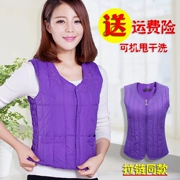 [Đặc biệt hàng ngày] mùa thu và mùa đông mặc vest vest cotton cá nhân ấm áp vest mẹ