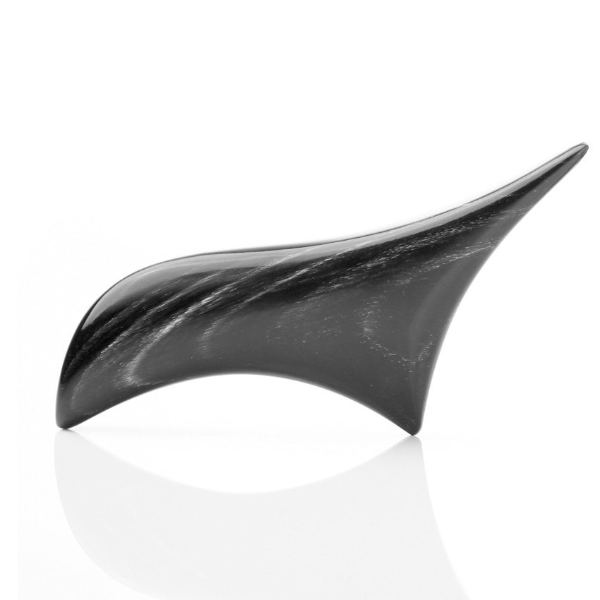 牛角三角雀穴位按摩器脸面部通淋巴按摩棒脚底小型足保健工具