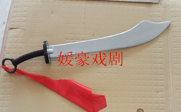 Wooden props Red Army broadsword Eighth Route Army broadsword Stage props Red Army broadsword