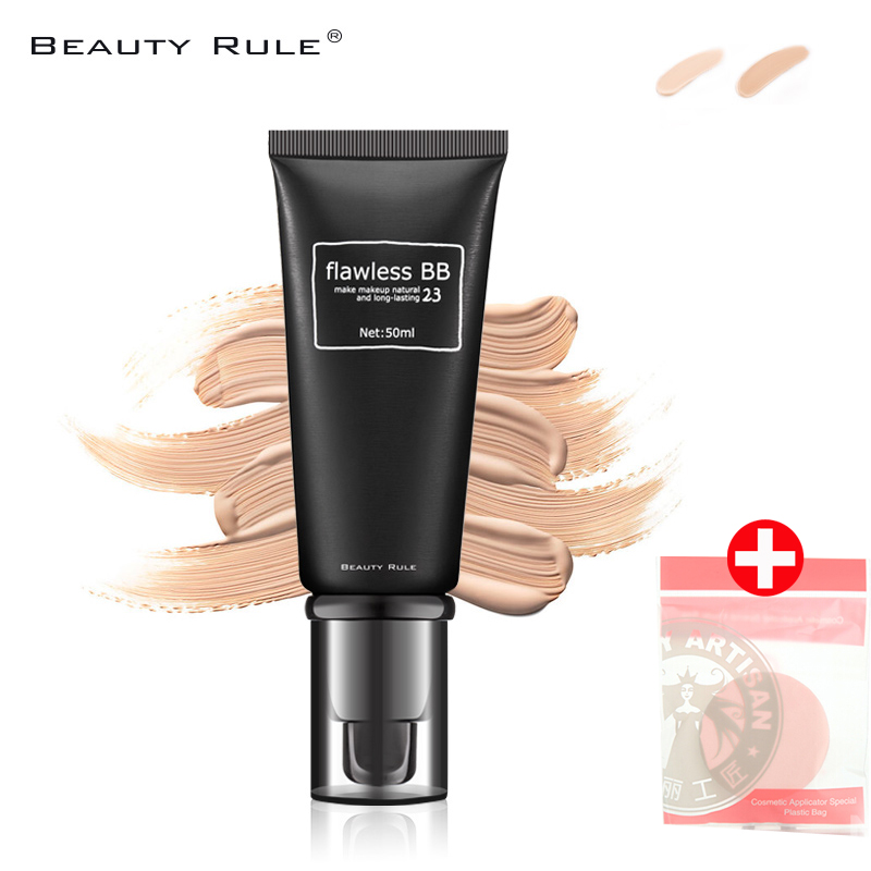 美丽法则BB霜50ml 裸妆遮瑕强保湿补水美白控油保湿隔离cc霜男士