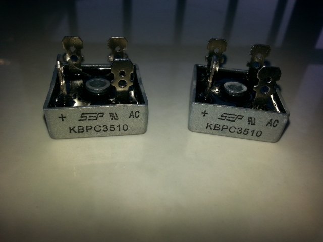 KBPC3510 rectifier bridge 3510 spot 35A1000V single-phase rectifier bridge square bridge