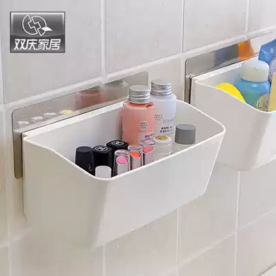 Punch-free bathroom toilet wall holder dressing room toilet wash table suction cup Wall Wall storage box Wall Wall