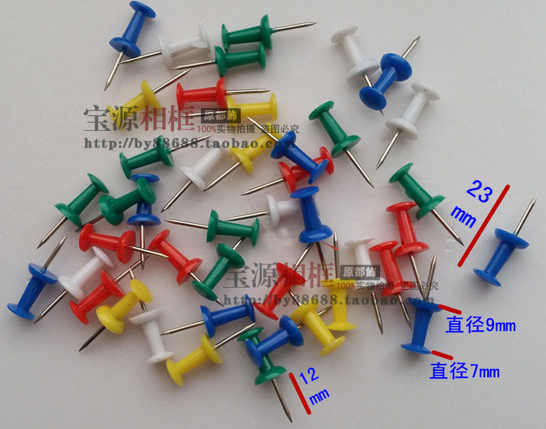 Cork Remain board Private office drawing pin Colour artificial nail photo Wall mounting wall nails 1000