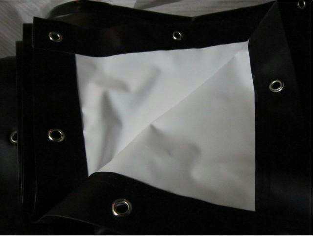 Anti-light Easy curtain cloth 60 inch 84 inch 100 inch 120 inch 150 inch 200 inch 200 inch fold white soft curtain cloth high-definition eye protection