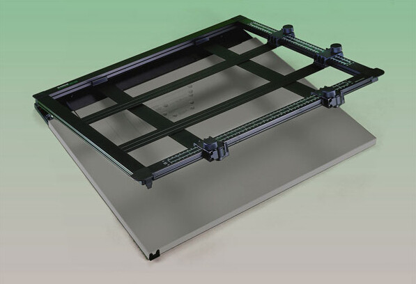 German Caesar 4705 Professional Enlarged Ruler 40X50CM with Ticket (Beijing Tianyuan Photographic Entity Spot)