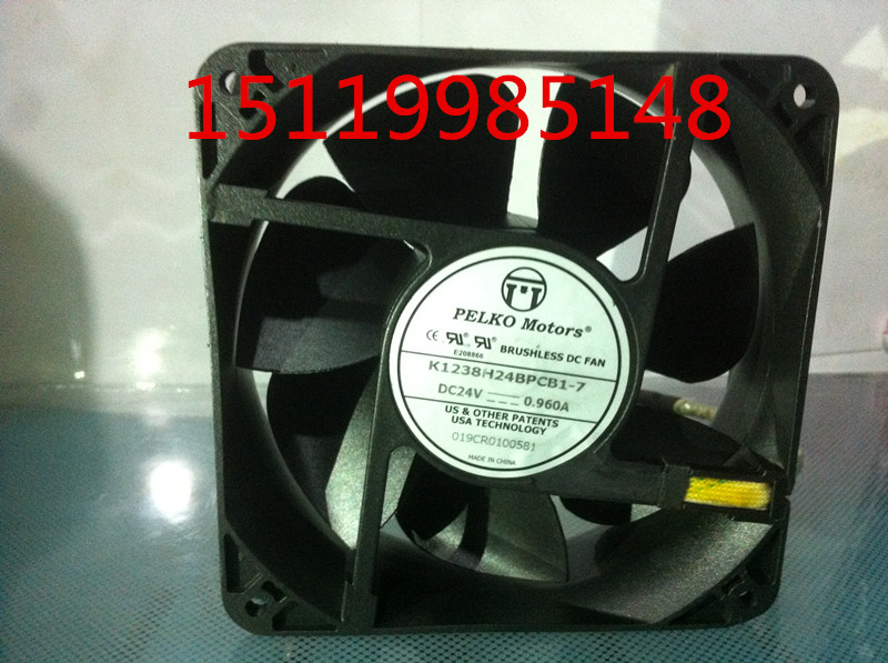 New PELKOMOTORS R1238X24BPCB1-7 24V 0 960A High volume fan warranty 2 years