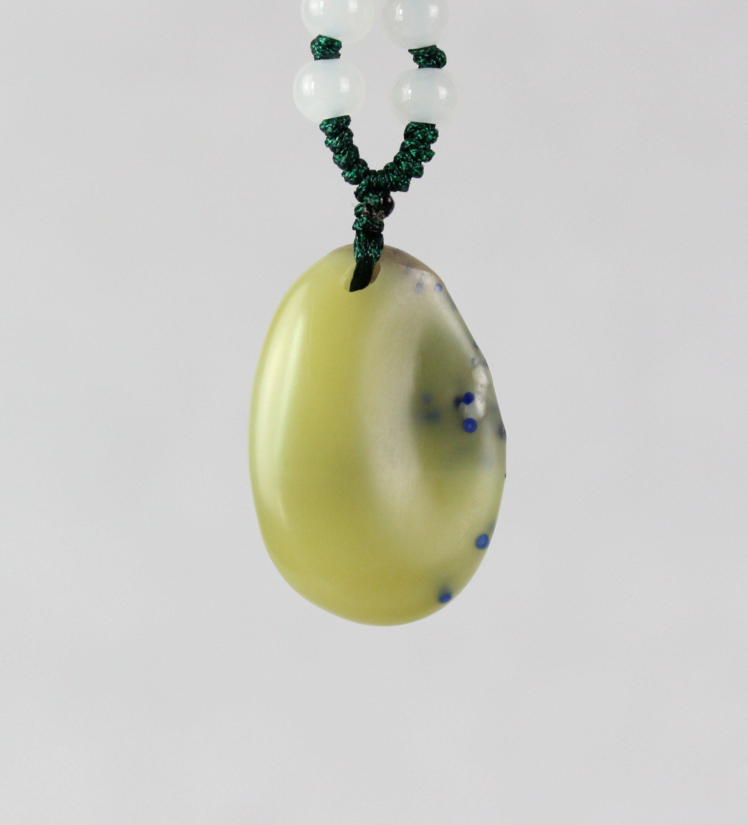 Blue Star Frozen Hanging Pending Exquisite Natural Qingtai Stone Carving Beauty Decoration and Dress Gift