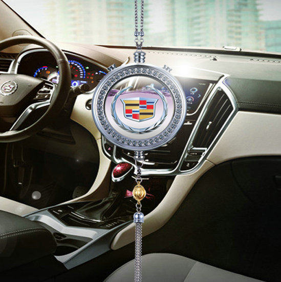 凯迪拉克ATS-L/SRX/XTS/CTS/SLS赛威  车标挂饰汽车香水车载香水