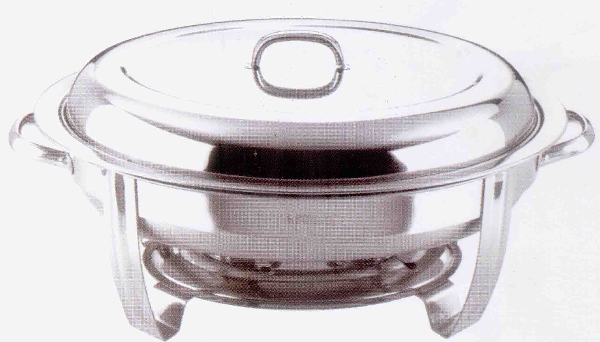 X22861 stainless steel oval dining stove buffet oven electric heat insulation stove Buffy dining stove