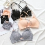 Sexy ren chéo đẹp trở lại bộ đồ lót nữ vừa dày không có vòng thép tập hợp áo ngực để nhận được áo ngực điều chỉnh sữa áo nâng ngực