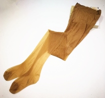 Foreign trade tail single large size extended high waist anti-hook belt foot type ultra-thin soft slippery pantyhose stockings