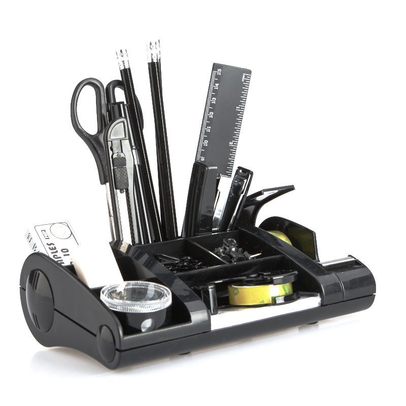 Thyme PMP rotary suit pen holder 11 pieces sets stationery suit new staff stationery suit P955S