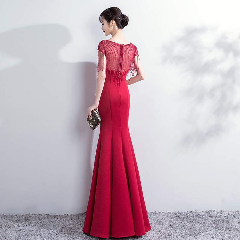 Robe de soirée manche - Ref 3211335 Image 5