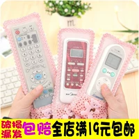 Điều hòa không khí điều khiển từ xa đặt bụi che bảo vệ TV vải ren trong suốt dễ thương cung bụi che giá áo điều hòa
