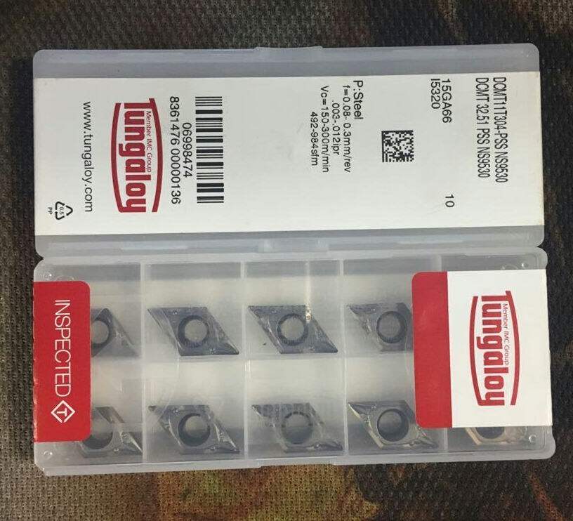 DCMT11T304PSS NS9530 Japan Toshiba Numerical Control Cutter Numerical Control Blade New Groove Type