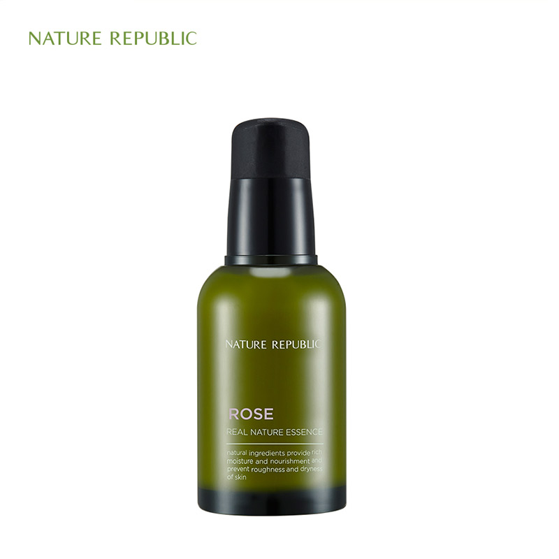 Nature Republic自然共和国精粹自然玫瑰精华液保湿补水美白亮肤